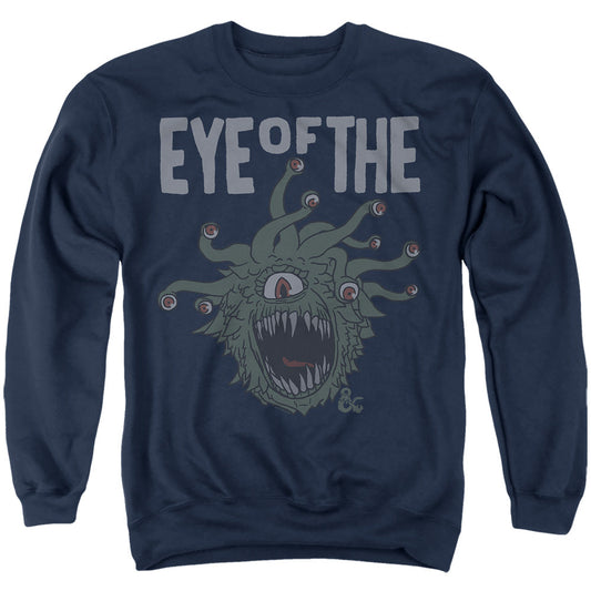 Dungeons And Dragons Eye Of The Beholder Mens Crewneck Sweatshirt Navy