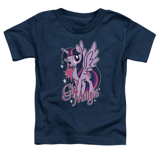My Little Pony Tv Girl Magic Toddler Kids Youth T Shirt Navy Blue Officially Licensed