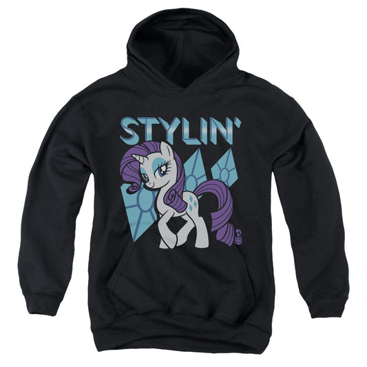 My Little Pony Tv Stylin Kids Youth Hoodie Black Officially Licensed