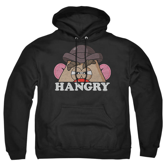 Mr Potato Head Hangry Mens Hoodie Black Officially Licensed