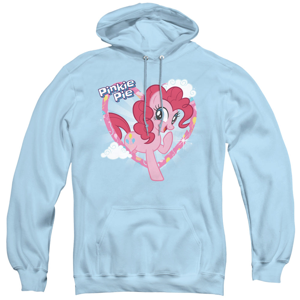 My Little Pony Tv Pinkie Pie Mens Hoodie Light Blue Officially Licensed