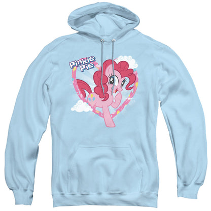 My Little Pony Tv Pinkie Pie Mens Hoodie Light Blue Officially Licensed