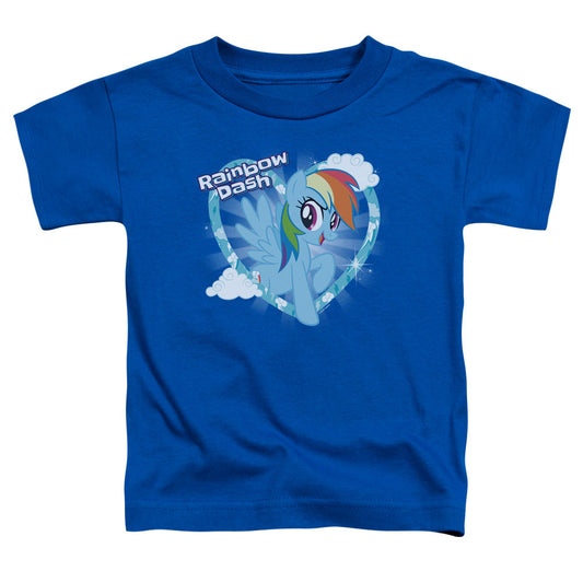 My Little Pony Tv Rainbow Dash Toddler Kids Youth T Shirt Royal Blue Officially Licensed