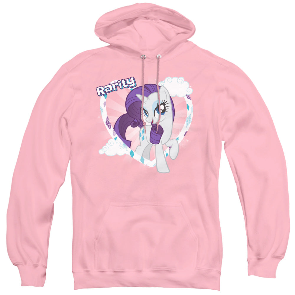My Little Pony Tv Rarity Mens Hoodie Pink Officially Licensed