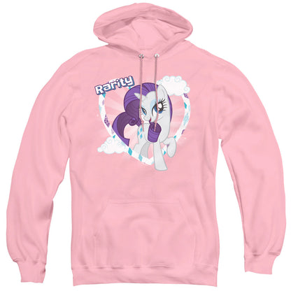 My Little Pony Tv Rarity Mens Hoodie Pink Officially Licensed