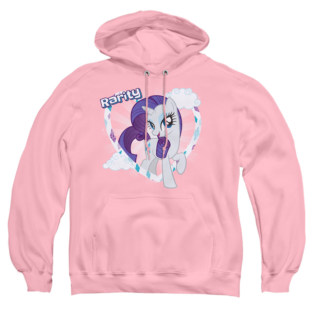 My Little Pony Tv Rarity Mens Hoodie Pink Officially Licensed