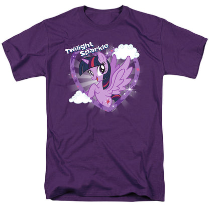 My Little Pony Tv Twilight Sparkle Mens T Shirt Purple Officially Licensed