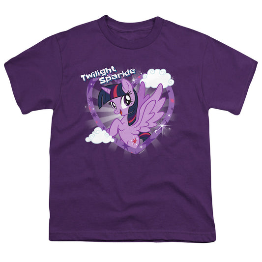 My Little Pony Tv Twilight Sparkle Kids Youth T Shirt Purple Officially Licensed