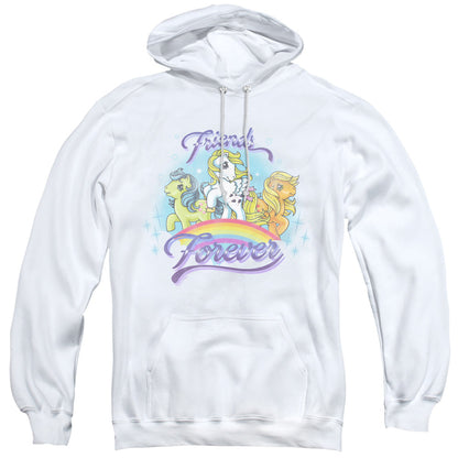 My Little Pony Retro Friends Forever Mens Hoodie White Officially Licensed