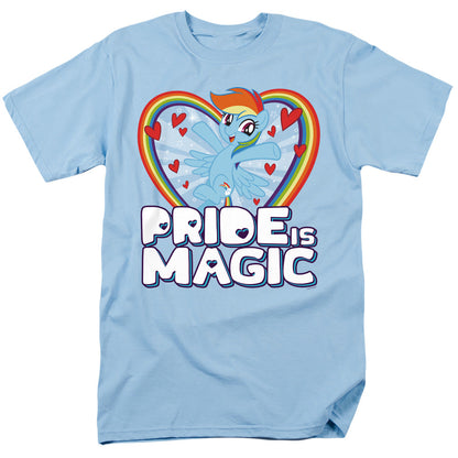 My Little Pony Tv Pride Is Magic Mens T Shirt Light Blue Officially Licensed