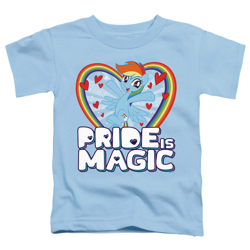 My Little Pony Tv Pride is Magic Toddler Kids Youth T Shirt Light Blue Officially Licensed