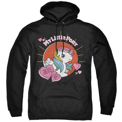 My Little Pony Retro Create Love Mens Hoodie Black Officially Licensed