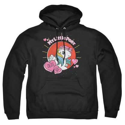 My Little Pony Retro Create Love Mens Hoodie Black Officially Licensed