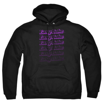 Easy Bake Oven Faded Mens Hoodie Black Officially Licensed