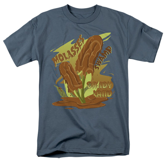 Candy Land Melting Molasses Popsicle Mens T Shirt Slate Officially Licensed