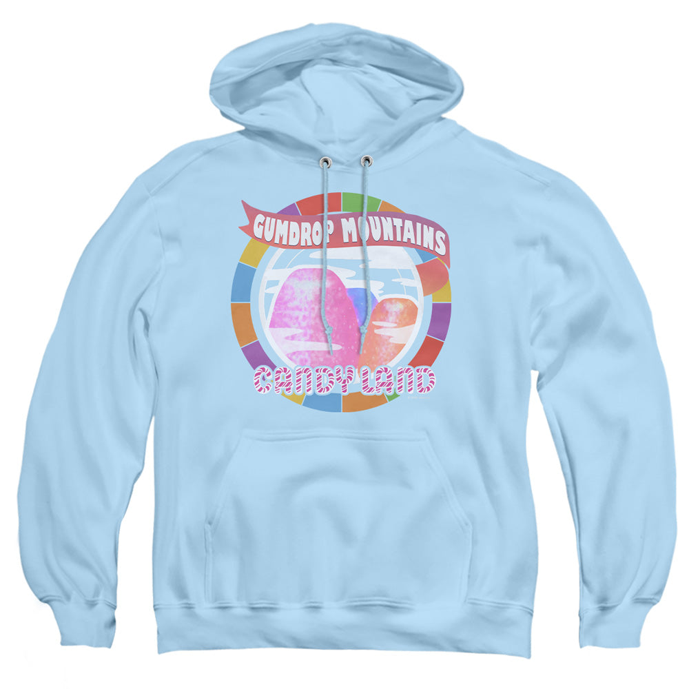 Candy Land Gumdrop Mountains Mens Hoodie Light Blue Officially Licensed