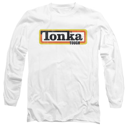 Tonka Tonka Boxed Sign Mens Long Sleeve Shirt White Officially Licensed