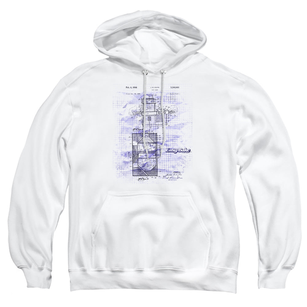 Easy Bake Oven Easy Bake Patent Mens Hoodie White Officially Licensed