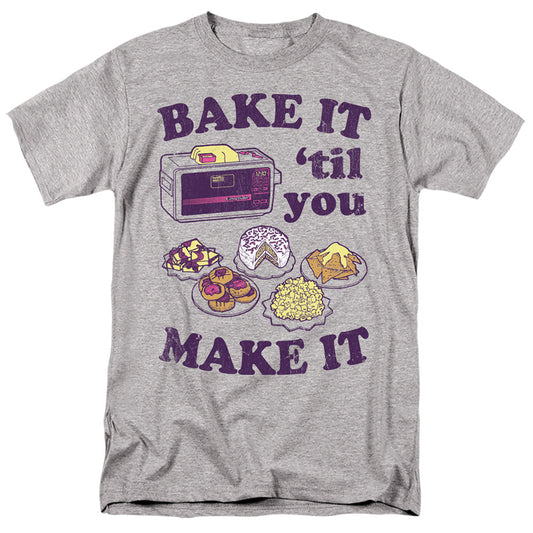 Easy Bake Oven Bake It Til You Make It Mens T Shirt Athletic Heather Officially Licensed