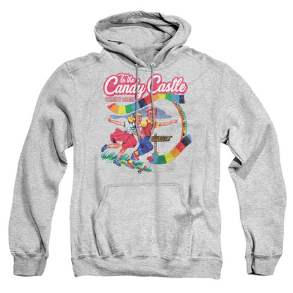 Candy Land To The Candy Castle Mens Hoodie White Officially Licensed