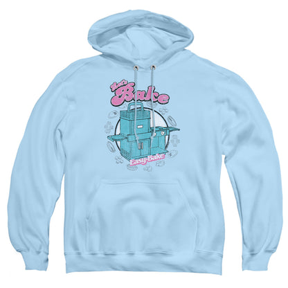 Easy Bake Oven Lets Bake Mens Hoodie Light Blue Officially Licensed