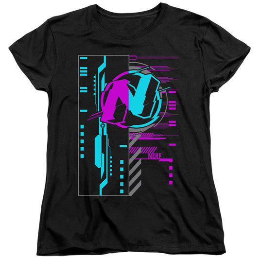 Nerf Cyber Womens T Shirt Black