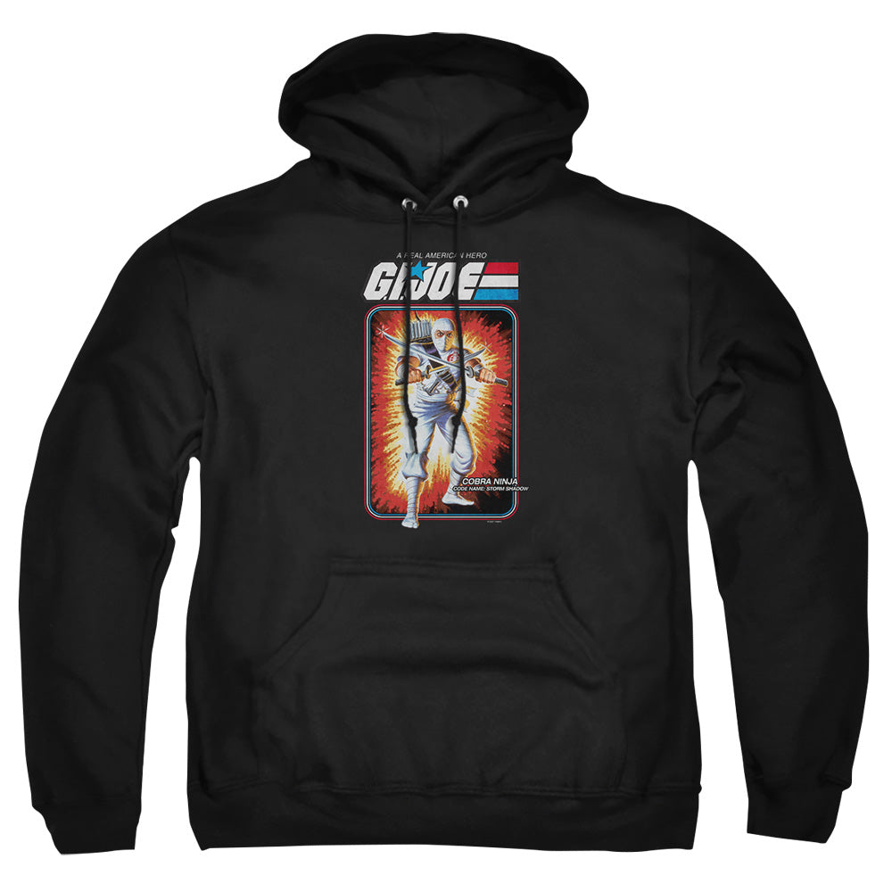 G.I. Joe Storm Shadow Card Mens Hoodie Black