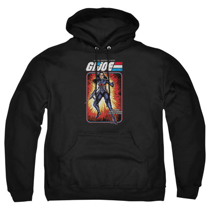 G.I. Joe Baroness Card Mens Hoodie Black