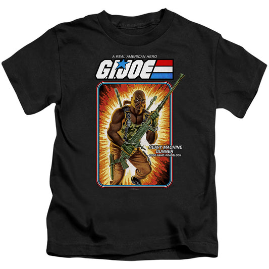 G.I. Joe Roadblock Card Juvenile Kids Youth T Shirt Black Officially Licensed