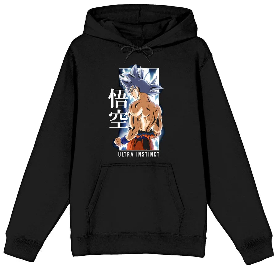 Dragon Ball Super Goku Ultra Instinct Men's Black Sweatshirt