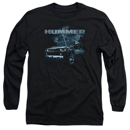 Hummer Stormy Ride Mens Long Sleeve Shirt Black Officially Licensed