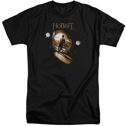 The Hobbit Hobbit Hole Mens Tall T Shirt Black Officially Licensed