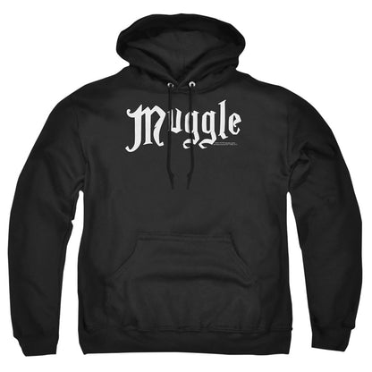 Harry Potter Muggle Mens Hoodie Black Officially Licensed