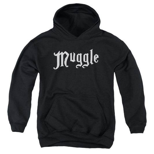 Harry Potter Muggle Kids Youth Hoodie Black Officially Licensed