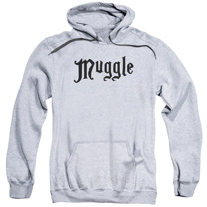 Harry Potter Muggle Mens Hoodie Athletic Heather Officially Licensed