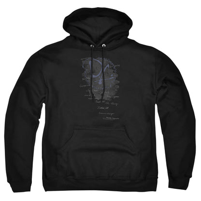 Harry Potter Dumbledores Army Mens Hoodie Black Officially Licensed