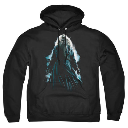 Harry Potter Dumbledore Burst Mens Hoodie Black Officially Licensed