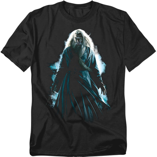 Harry Potter Dumbledore Burst Mens T Shirt Black Officially Licensed