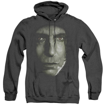 Harry Potter Snape Head Heather Mens Hoodie Black Officially Licensed