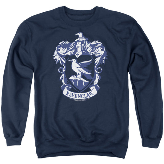 Harry Potter Ravenclaw Crest Mens Crewneck Sweatshirt Navy Officially Licensed