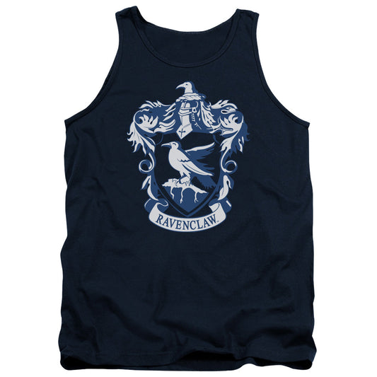 Harry Potter Ravenclaw Crest Mens Tank Top Shirt Navy Blue Officially Licensed