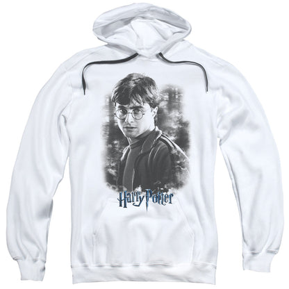 Harry Potter Harry In The Woods Mens Hoodie White Officially Licensed