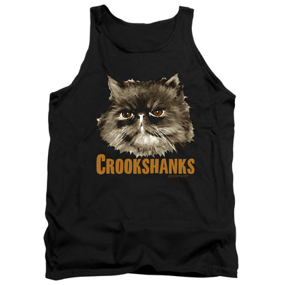 Harry Potter Crookshanks Mens Tank Top Shirt Black Officially Licensed