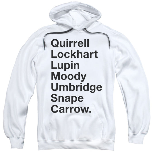 Harry Potter Professors Mens Hoodie White Officially Licensed