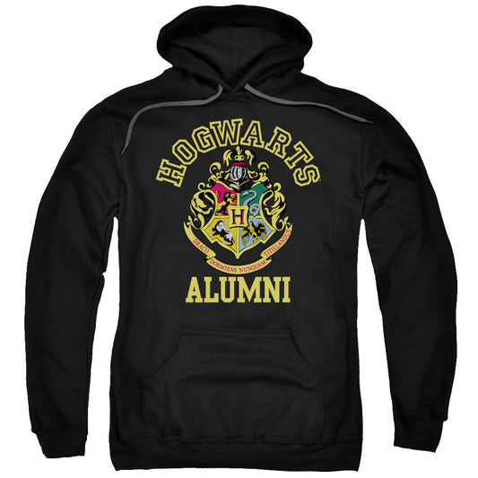 Harry Potter Hogwarts Alumni Mens Hoodie Black Officially Licensed