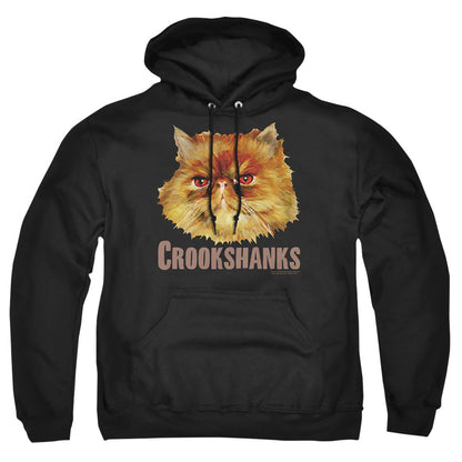 Harry Potter Crookshanks Color Mens Hoodie Black Officially Licensed
