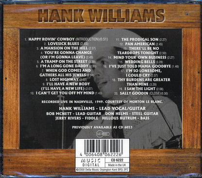 Hank Williams - Lost Highway [2000 New CD]