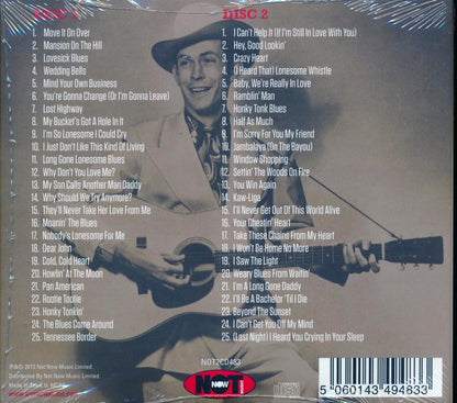 Hank Williams - The Very Best of Hank Williams [2013 Compilation] [New Double CD]