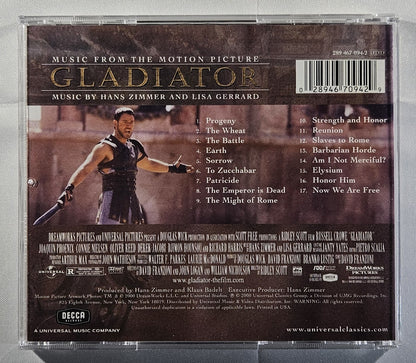Hans Zimmer & Lisa Gerrard - Gladiator (Music From the Motion Picture) [2000 Used CD]