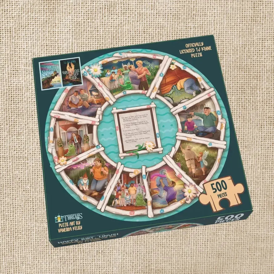 Happy Birthday Linus "House in the Cerulean Sea" 500 Piece Jigsaw Puzzle KOT